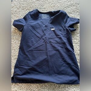 Figs Navy Top